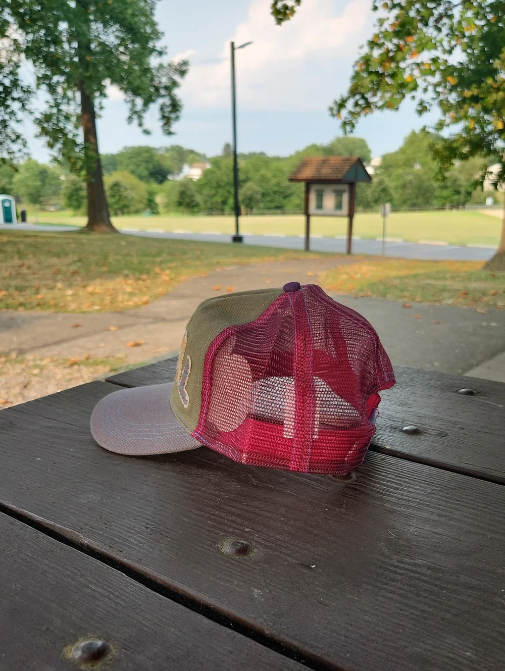 LOCAL Embroidered Trucker Hat - Olive, Maroon, Gray